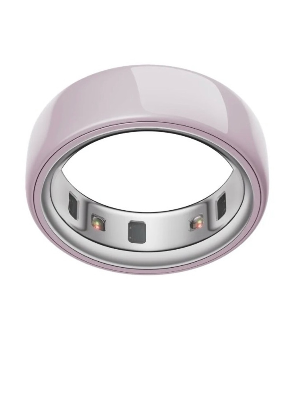 Oura Ceramic 4 Smart Ring in Petal Pink